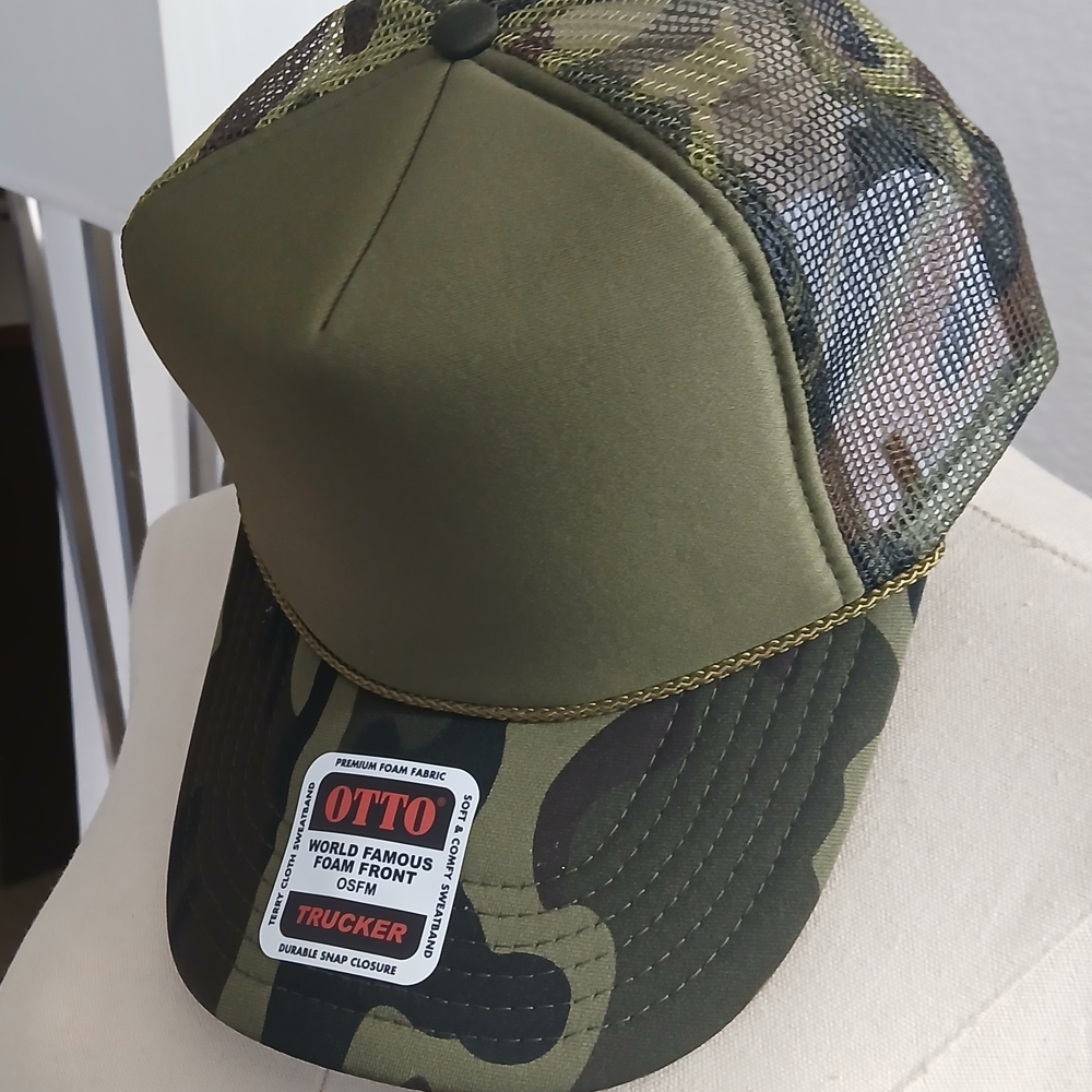 OTTO Dark Camouflage Trucker Hat